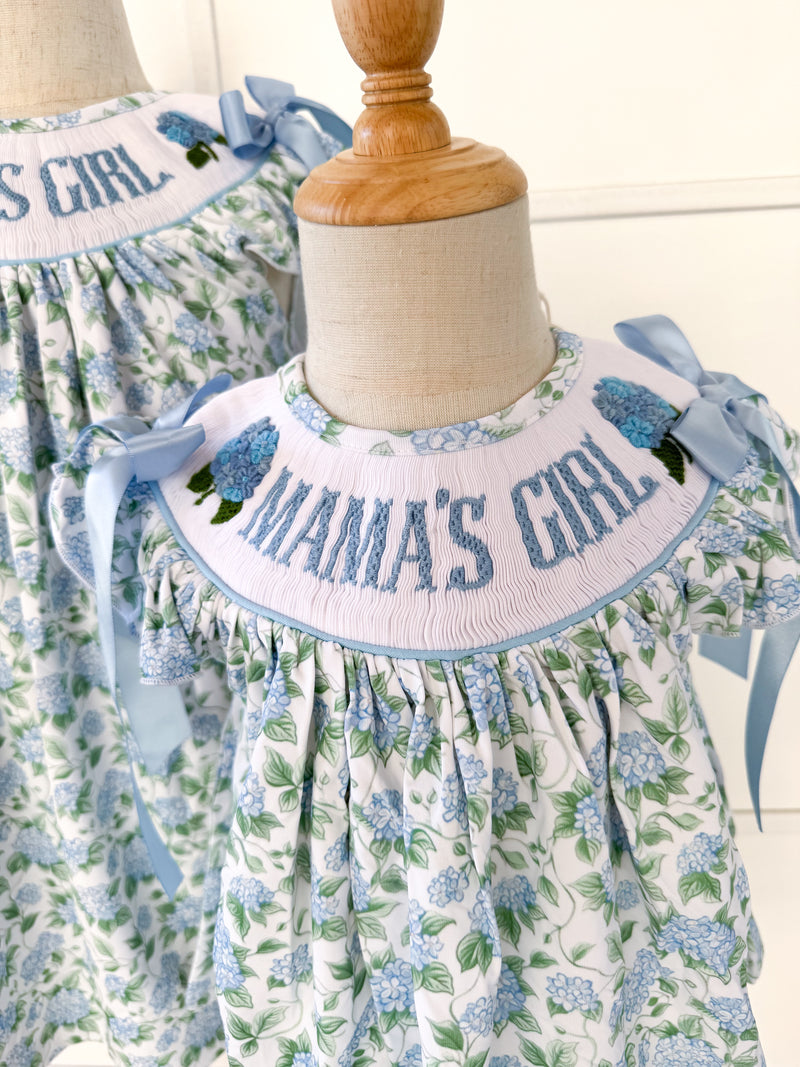 Southern Blue: Girls Bloomer Set