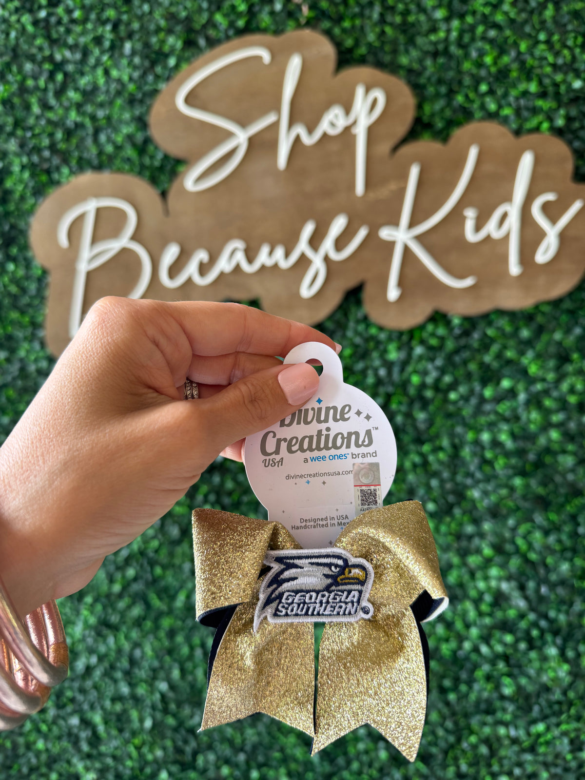 GS Medium Glitter Cheer Overlay with Patch