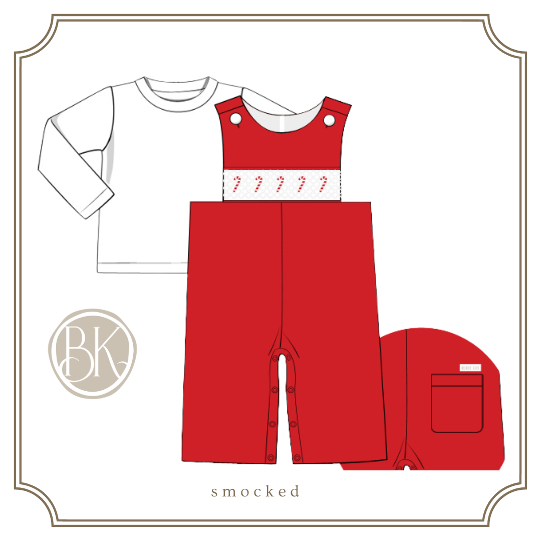 Candy Cane Lane: Boys Longalls (ETA: OCT)