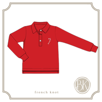 Candy Cane Lane: Boys Polo (ETA: OCT)