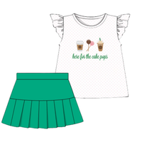 Cafe Cutie: Girls SKORT Set (ETA: FEB)
