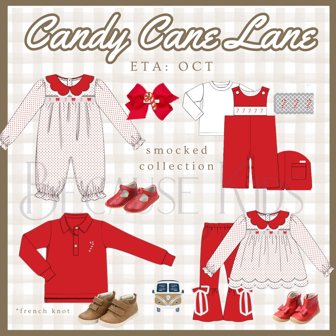 Candy Cane Lane: Boys Polo (ETA: OCT)