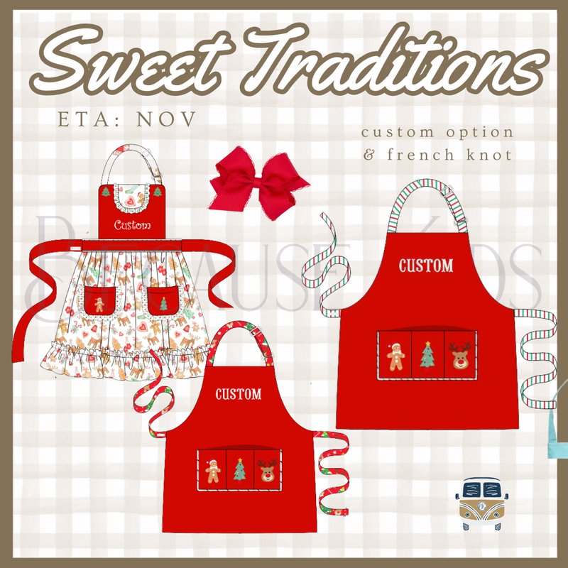 Sweet Traditions: Boys Apron (ETA: NOV)