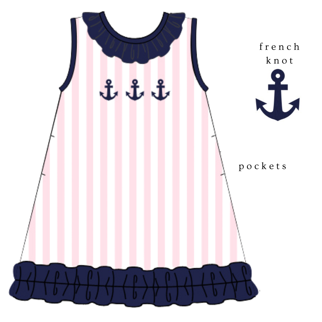 Coastal Prep: Girls Dress (ETA: JUNE)