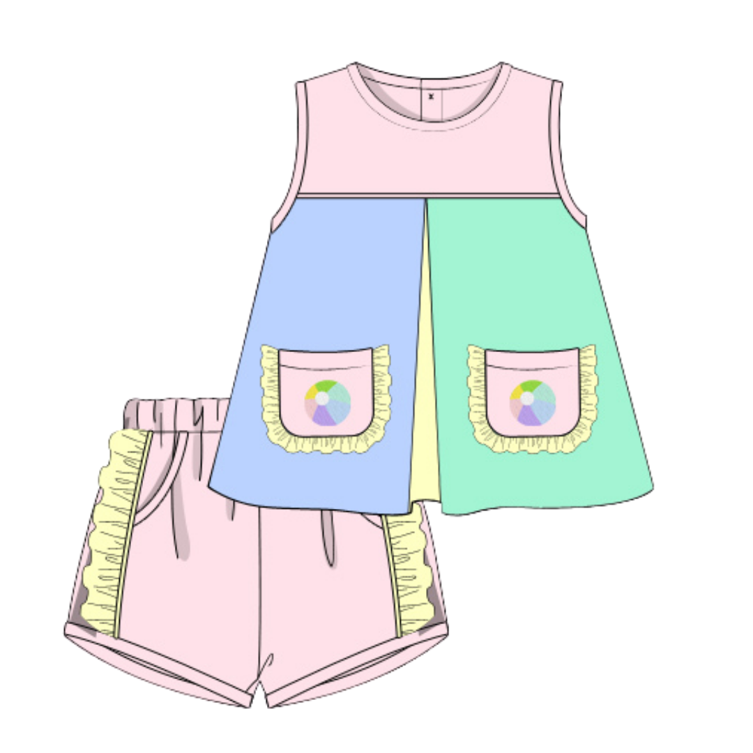 Summer Fun: Girls Shorts Set (ETA: APRIL)