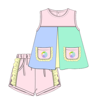 Summer Fun: Girls Shorts Set (ETA: APRIL)