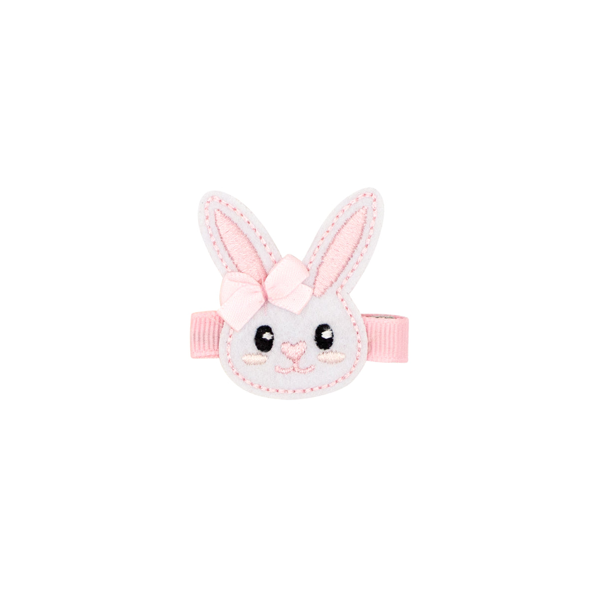 Felt Bunny Face Hair Clip