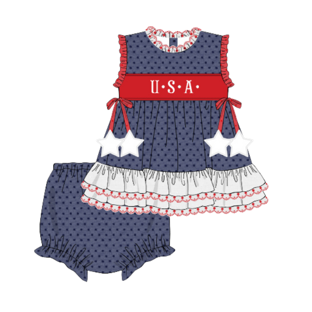 Freedom: Girls Bloomer Set (ETA: APRIL)