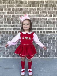 Gingerbread Lane: Girl Bloomer Set