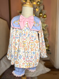 Holiday Classic: Girl Bloomer/Shorts Set