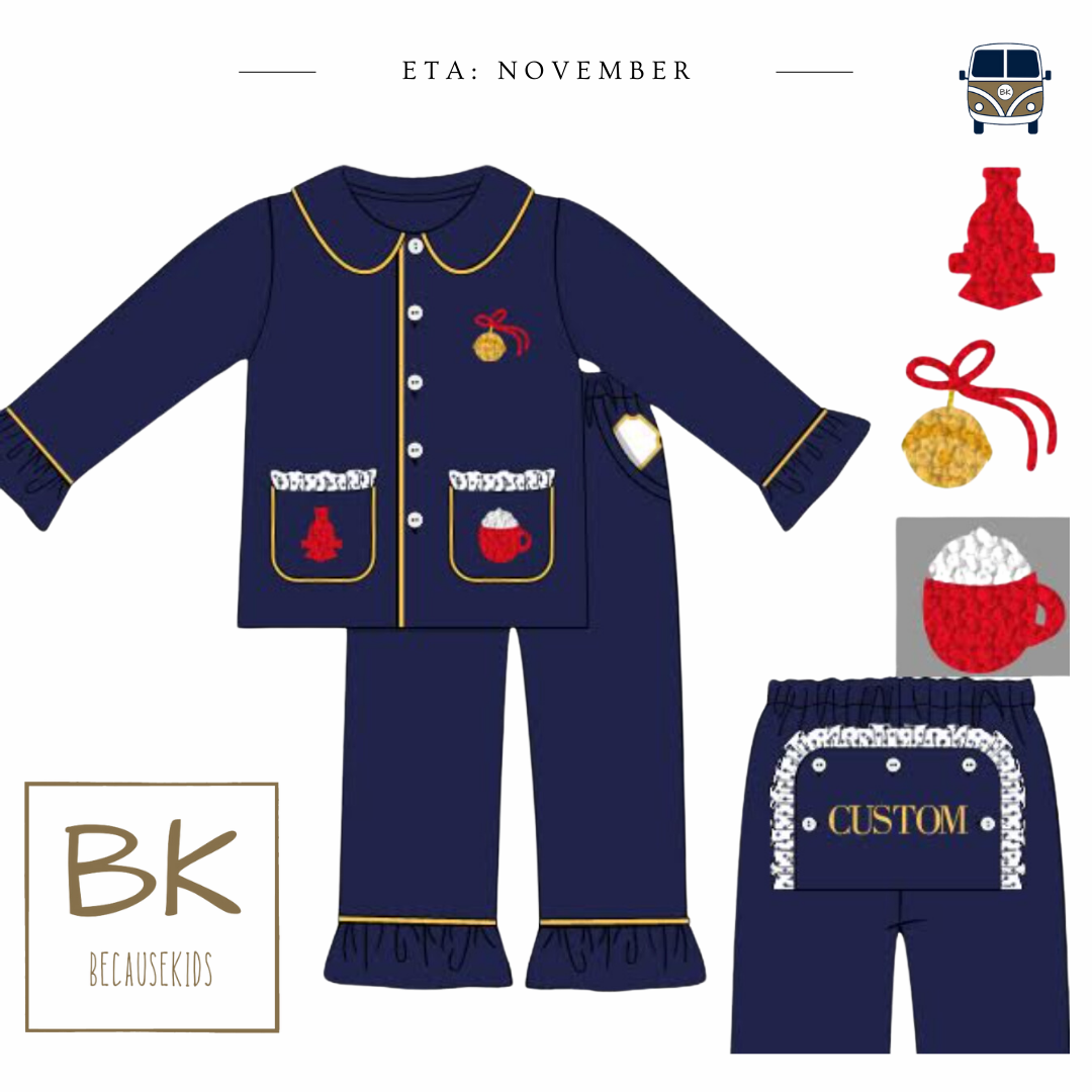 RTS - All Aboard - Girl PJ's