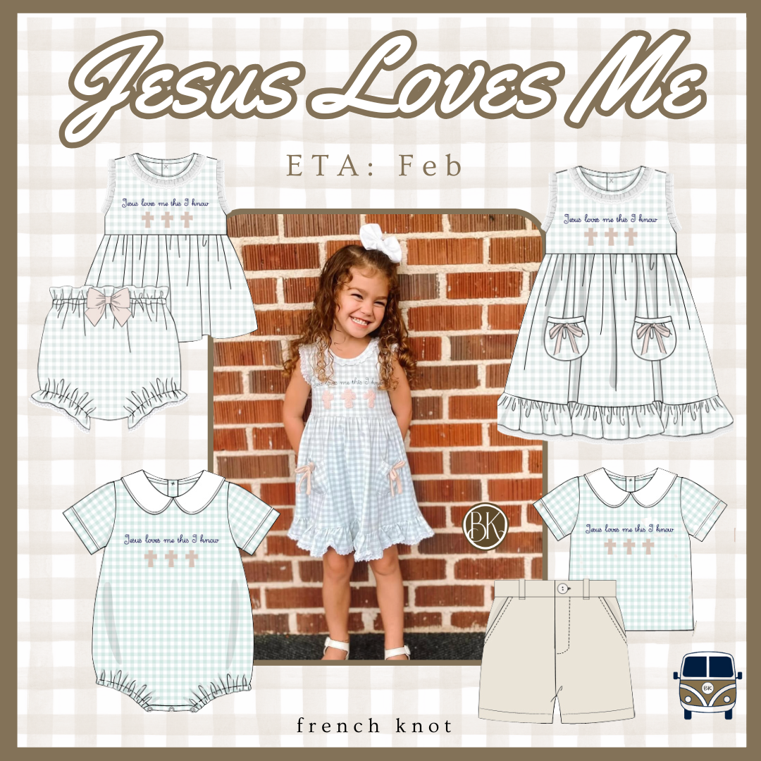 Jesus Loves Me: Dress (ETA: FEB)