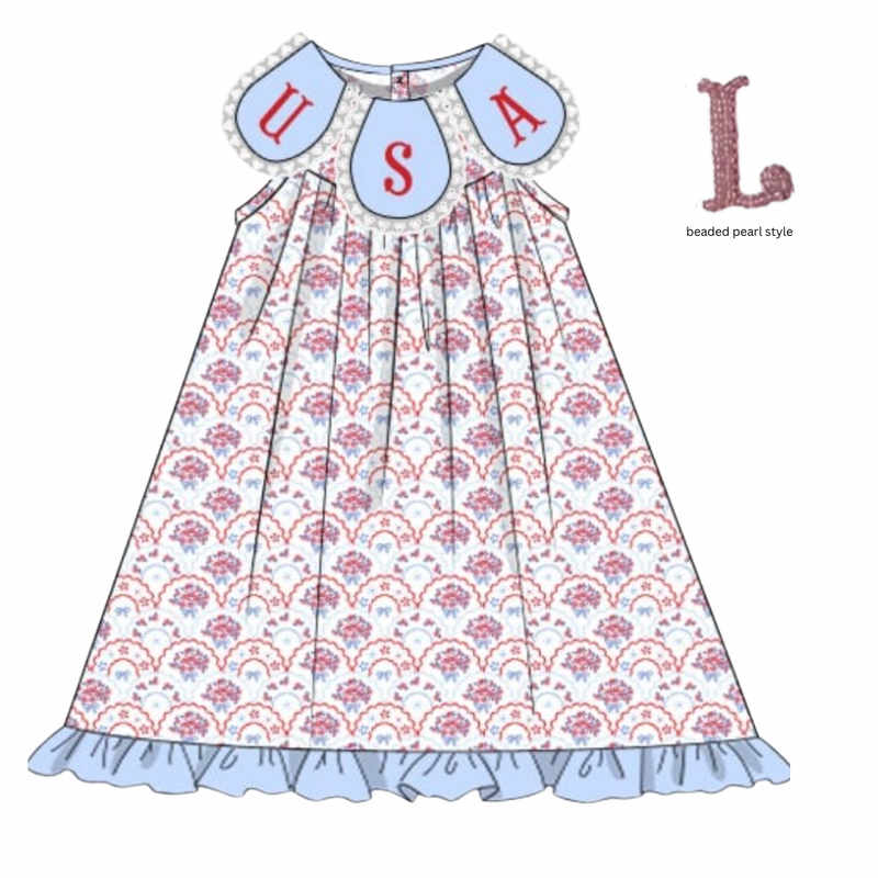 Sweet Liberty: Girls Dress