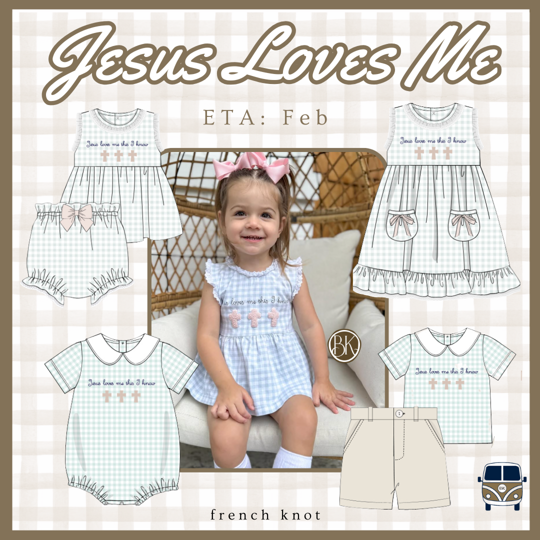 Jesus Loves Met: Boys Set (ETA: FEB)
