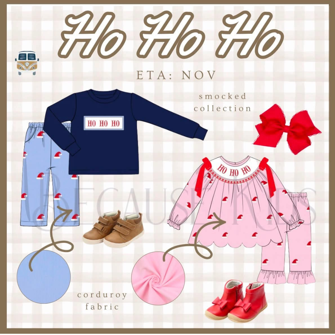 HO HO HO: Boys Set (ETA: NOV)