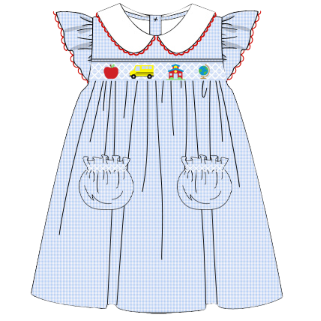 Little Scholars: Girls Dress