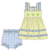 Tulip Twist: Girls Bloomer Set (ETA: MARCH)
