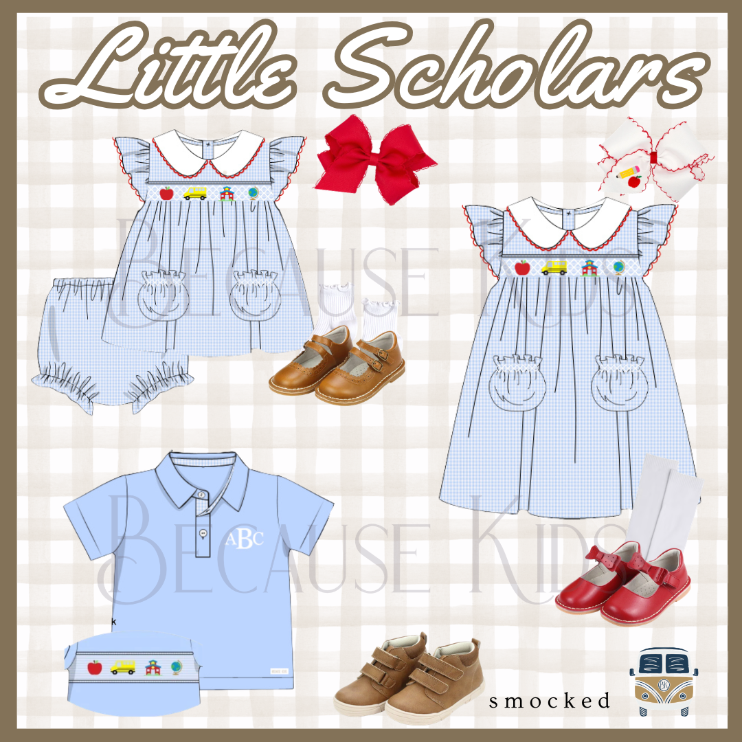 Little Scholars: Girls Dress