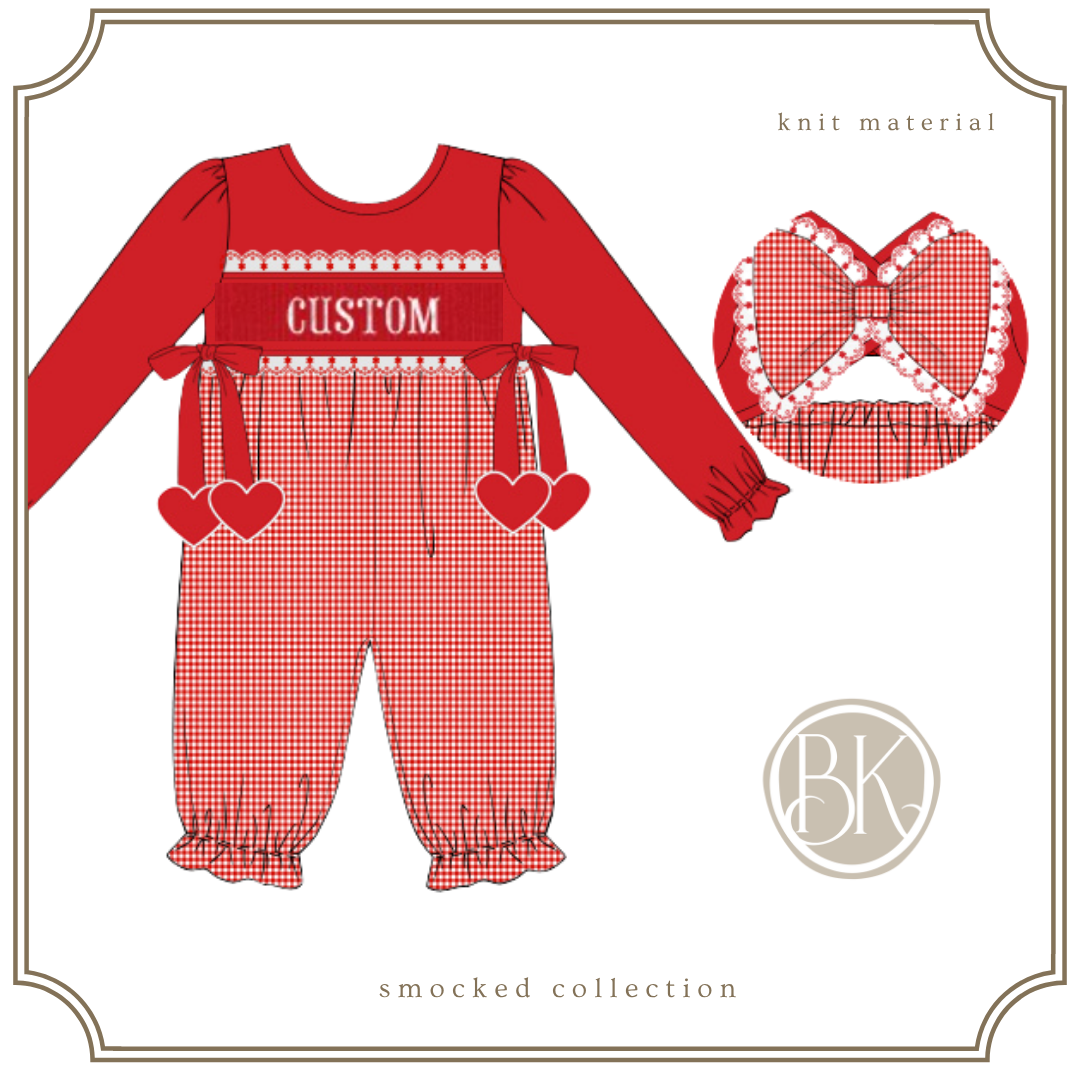CUSTOM: Girls Romper (ETA: DEC)