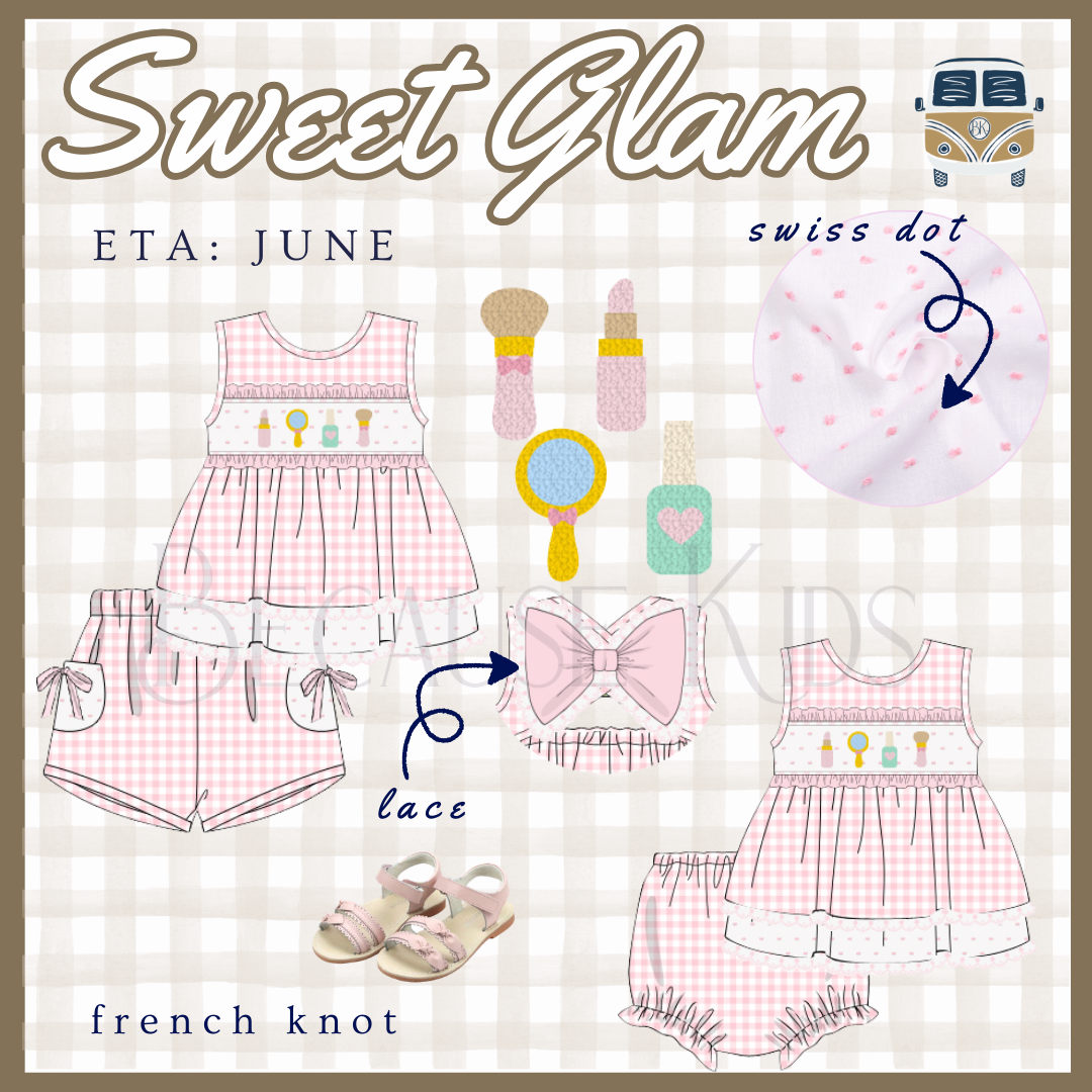 Sweet Glam: Girls Short Set (ETA: JUNE)