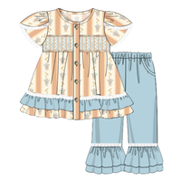 Sweet Autumn: Girls Pant Set