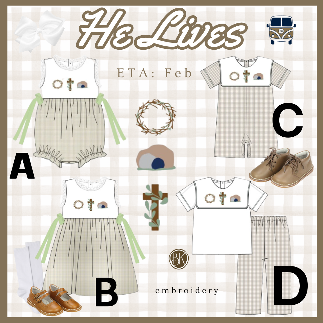 He Lives Collection (Comment Sold Option)