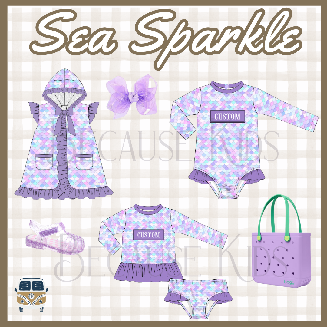 Sea Sparkle: 2PC Swim (MER-MAZING)