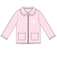 Cozy Club: Pink Jacket (No Monogram)