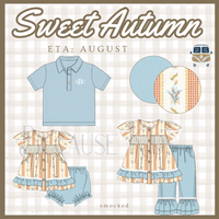 Sweet Autumn: Girls Pant Set