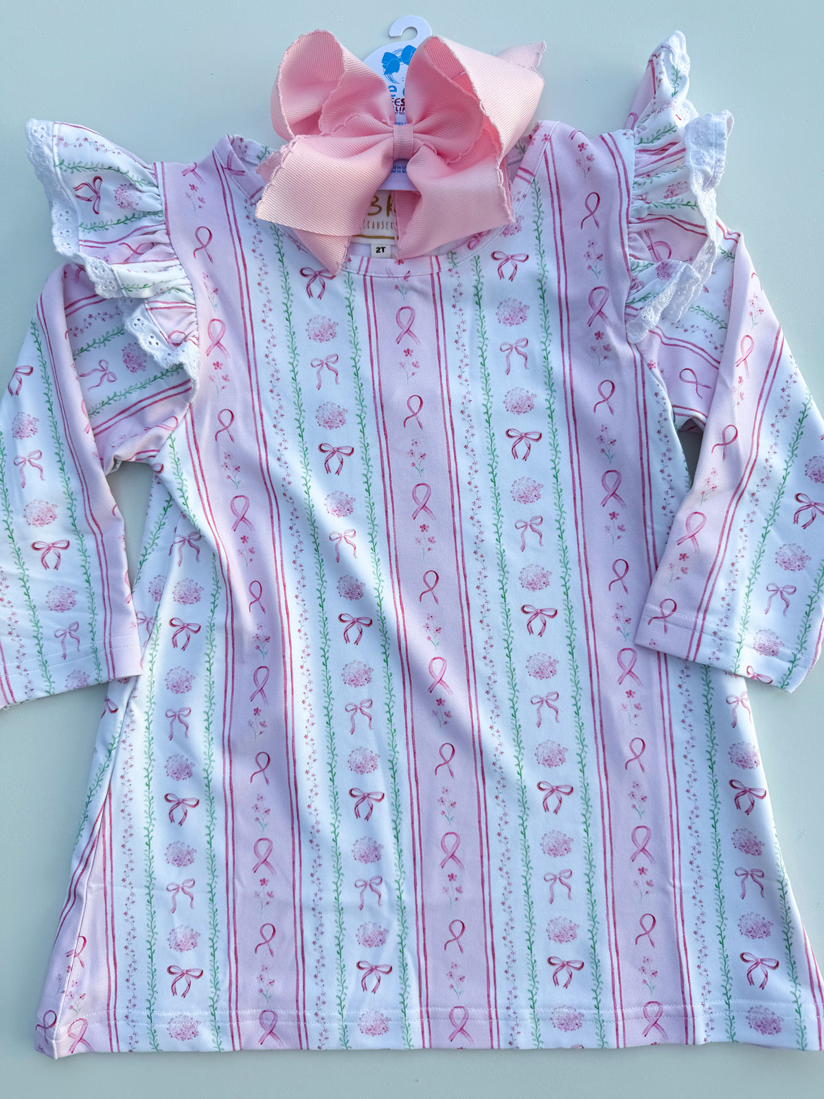 RTS: Emma's Pink Ribbons - Dress