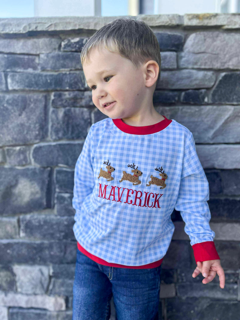Reindeer Games: Boys Pullover