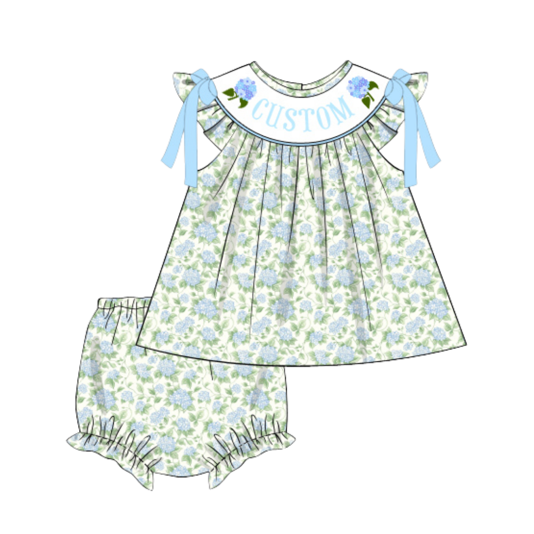 Southern Blue: Girls Bloomer Set (ETA: APRIL)