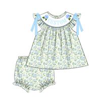 Southern Blue: Girls Bloomer Set (ETA: APRIL)