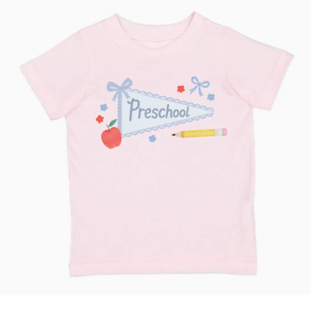 Pre-K Pennate T-Shirt (Pink)