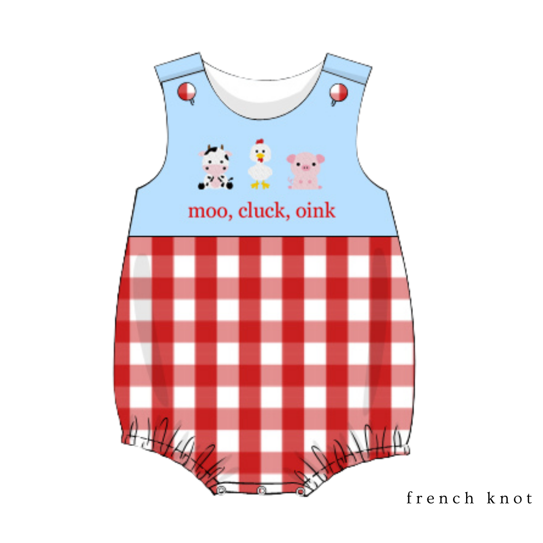 Barnyard Friends: Boys Bubble (ETA: JUNE)