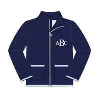 Cozy Club: Navy Jacket (No Monogram)