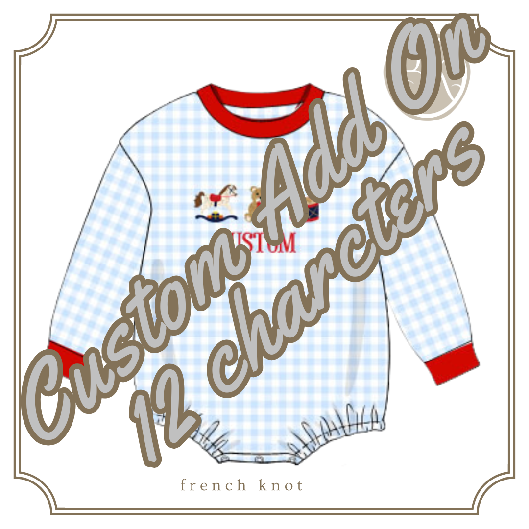 Cozy Christmas: Boys Bubble Add On