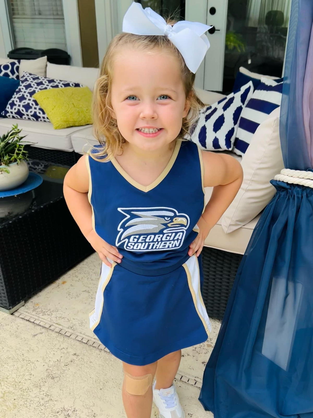 RTS: Officially Licensed GEORGIA SOUTHERN Cheer Uniform