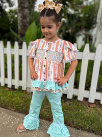 Sweet Autumn: Girls Pant Set