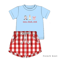 Barnyard Friends: Boys Set (ETA: JUNE)