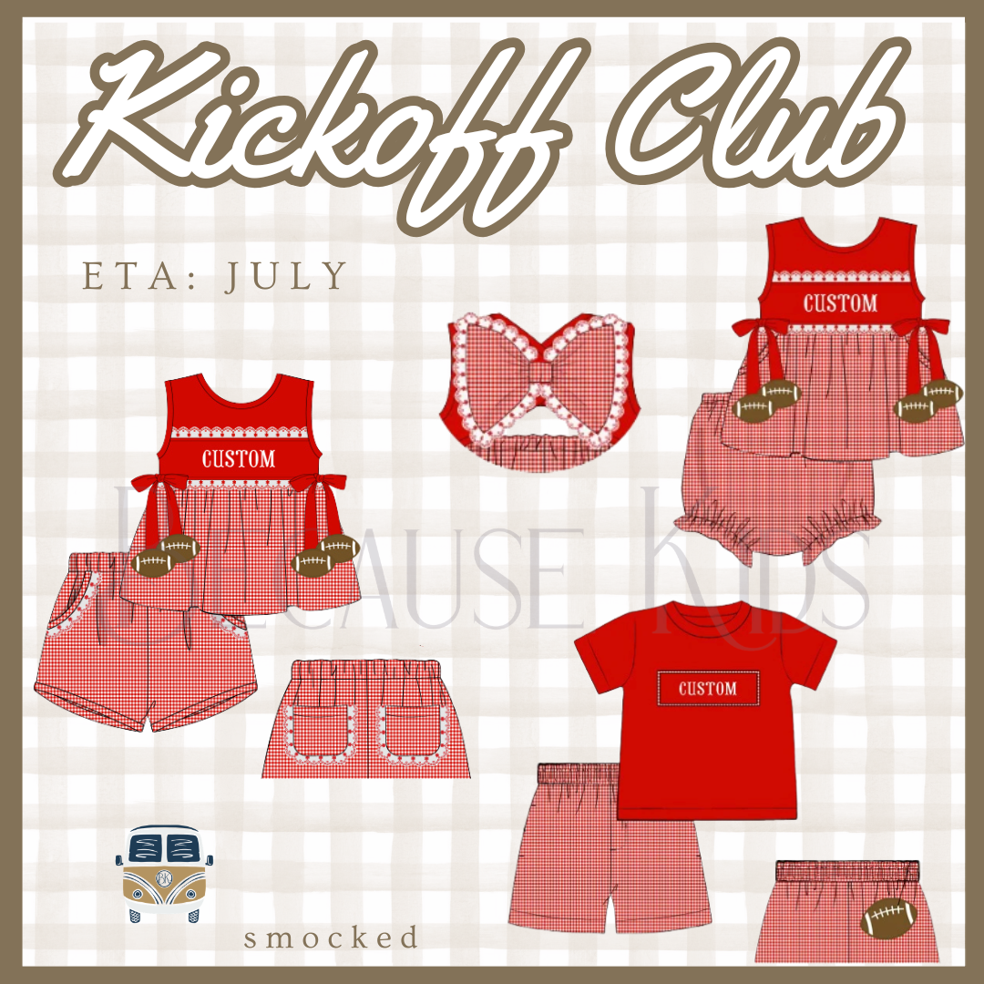 Kickoff Club: Boys Short Set (ETA: JULY)