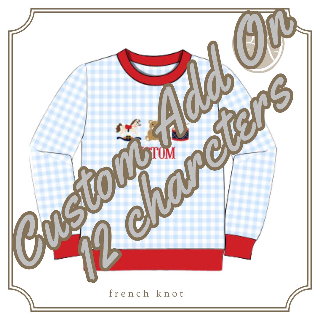 Cozy Christmas: Boys Pullover Add On