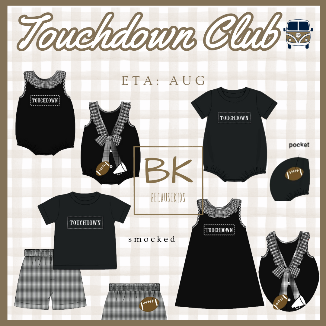 Touchdown Club: Dress/Black