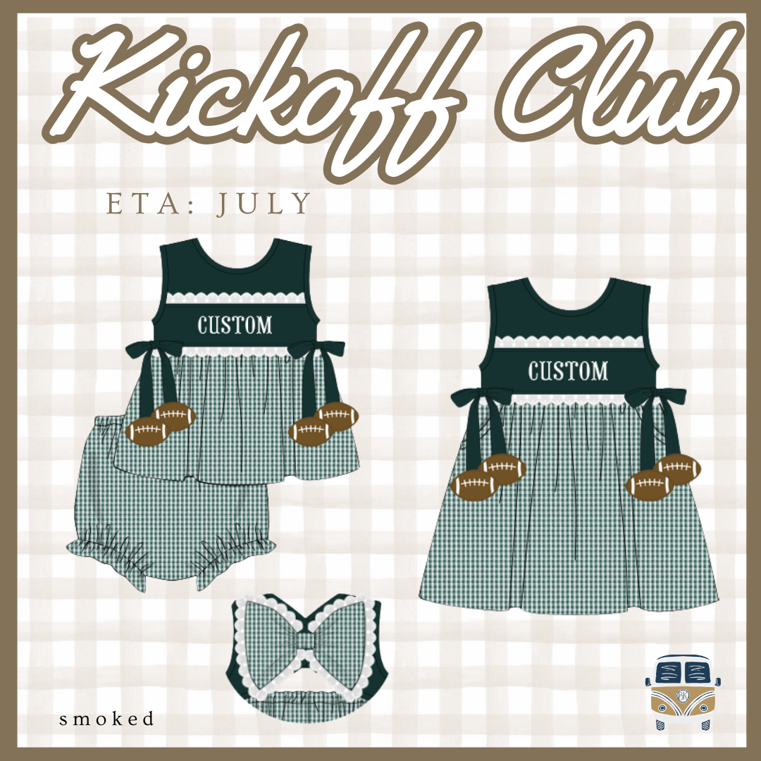 Kickoff Club: Girls Dress (ETA: JULY)