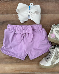 RTS: Lavender Bow Girl *SHORTS*