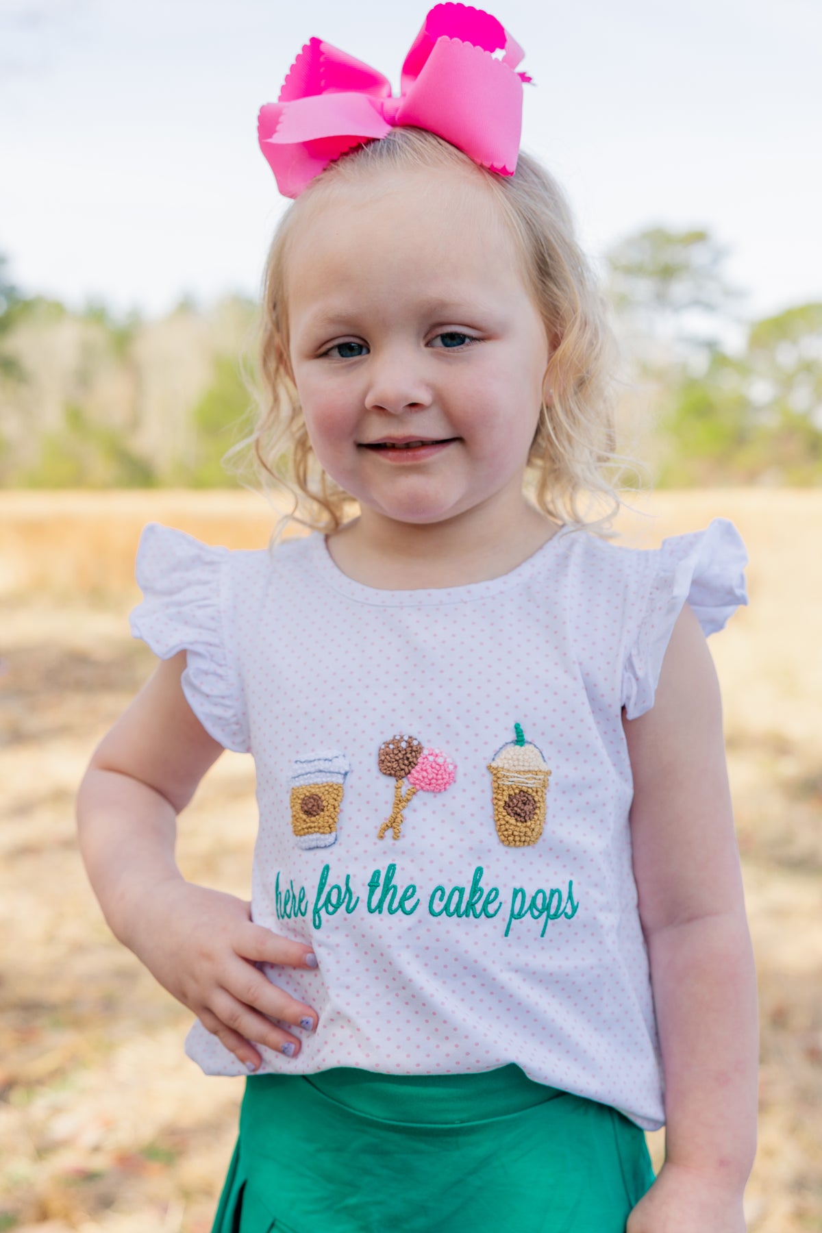 Cafe Cutie: Girls SKORT Set