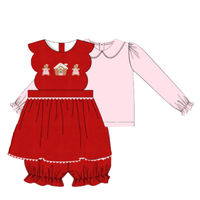 Gingerbread Lane: Girl Bloomer Set