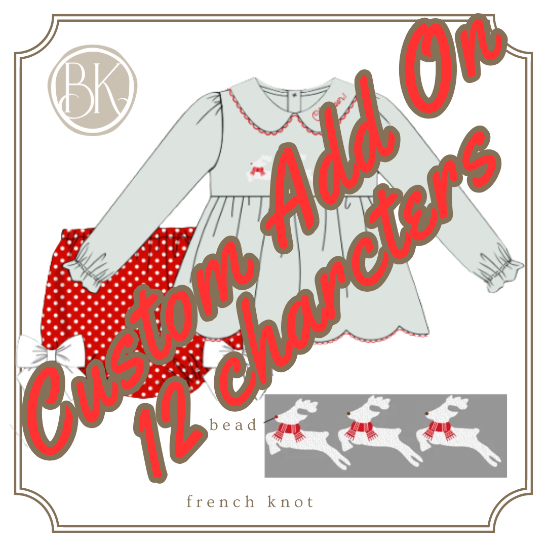Oh Deer!: Girls Bloomer Set Add On