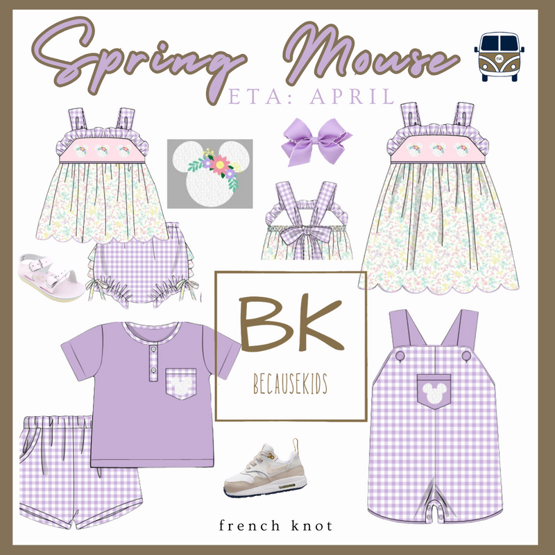 PO26: Spring Mouse - Boys Set