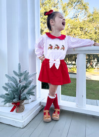 Reindeer Games: Skort Set